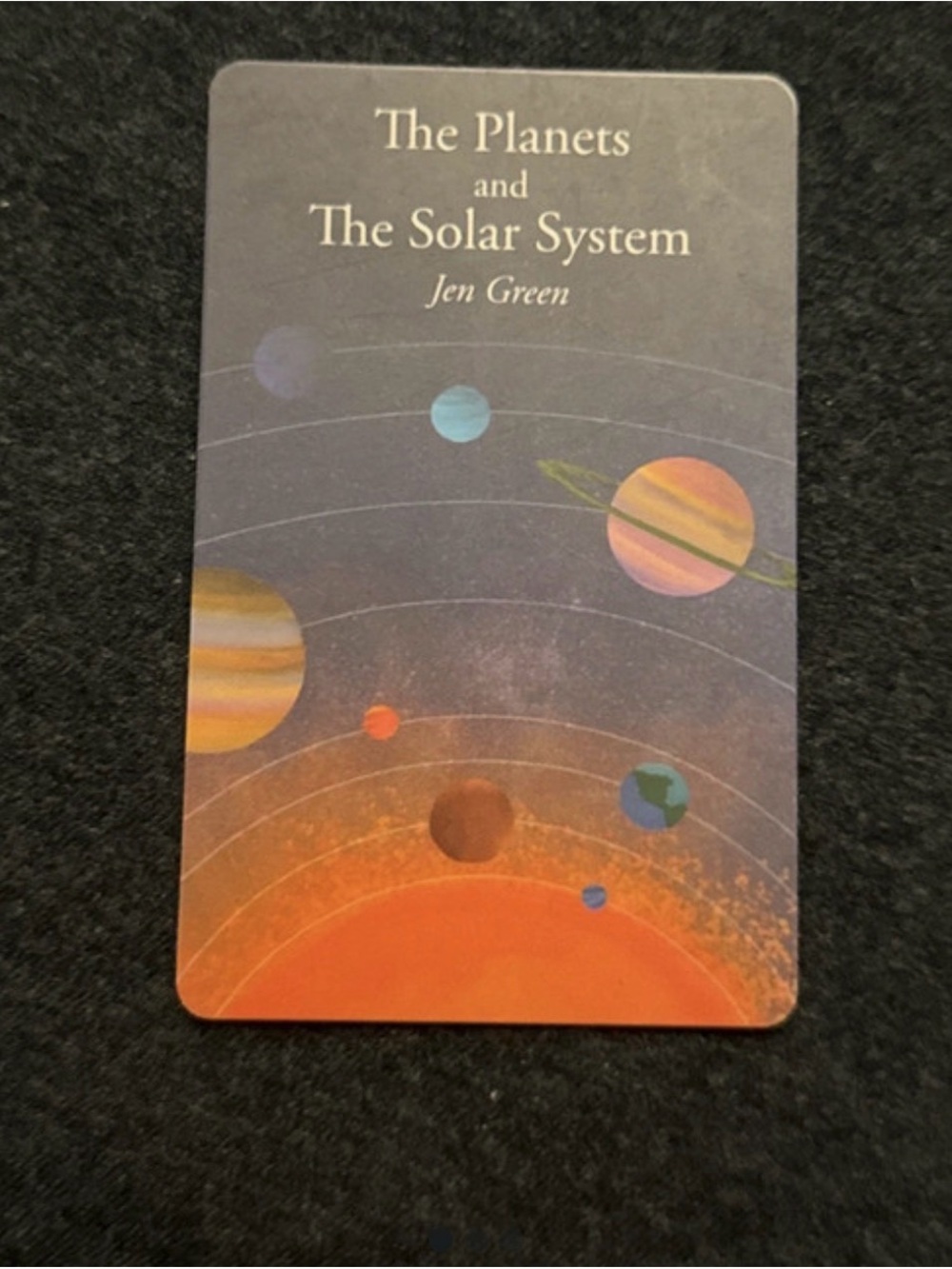 The Planets and The Solar System Learning Card - rare htf yoto card